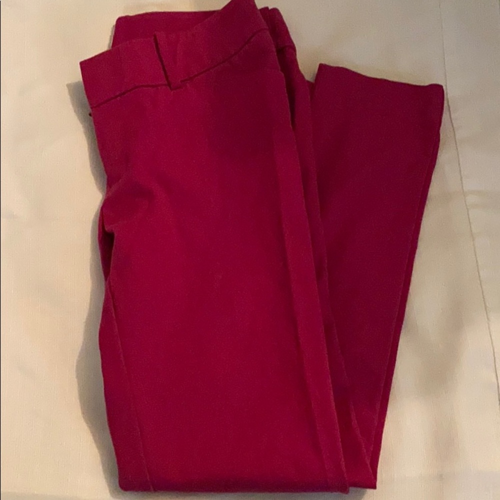 Pink slacks